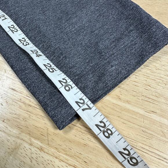 Lululemon On The Fly Pant Heathered Black Women's Sz 4 Excellent Used Condition - Picture 10 of 10